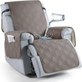 Light Brown Waterproof Recliner Chair Cover D137992