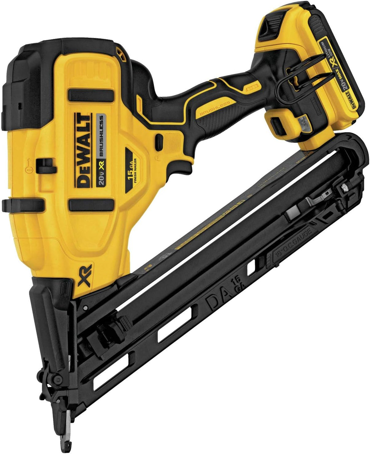 20V MAX Cordless Angled Finish Nailer Kit N865501