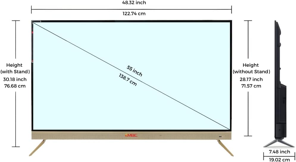 55 inches HD Smart LED TV T860