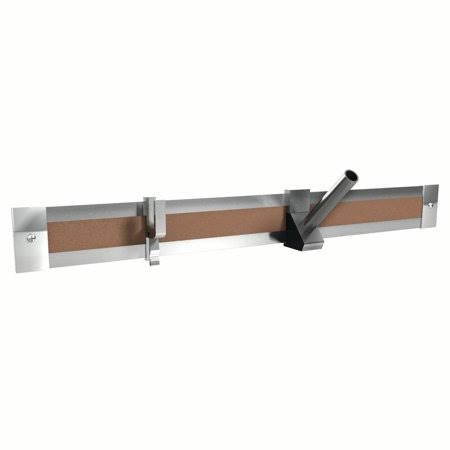 Beige 2 in Aluminum Maprail with Cork Insert, 6 per Carton H792375