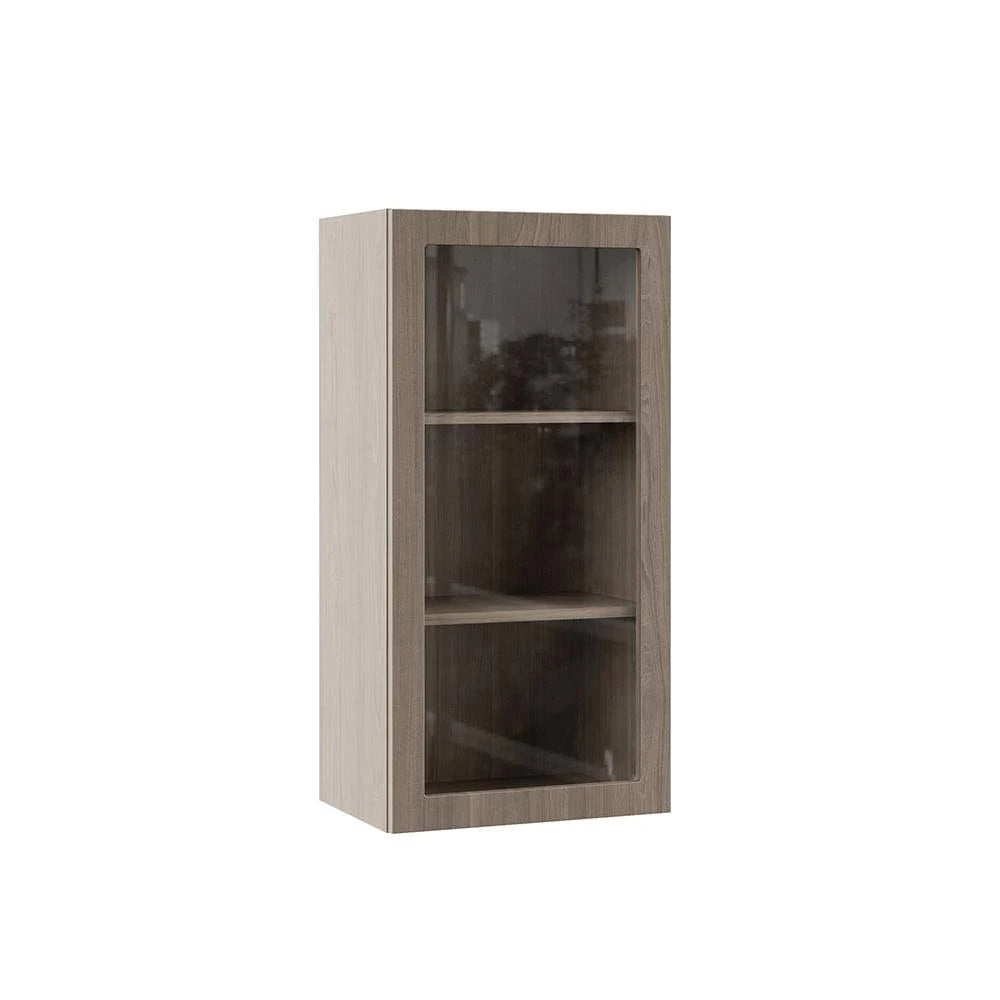 18x36x12 in. Wall Kitchen Cabinet with Glass Door N260302