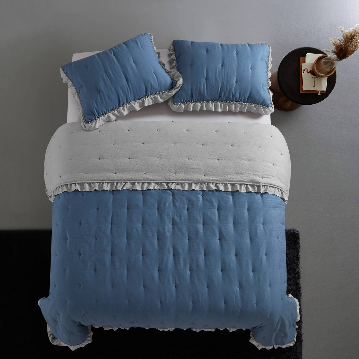3 Piece Microfiber Quilt Set C2197
