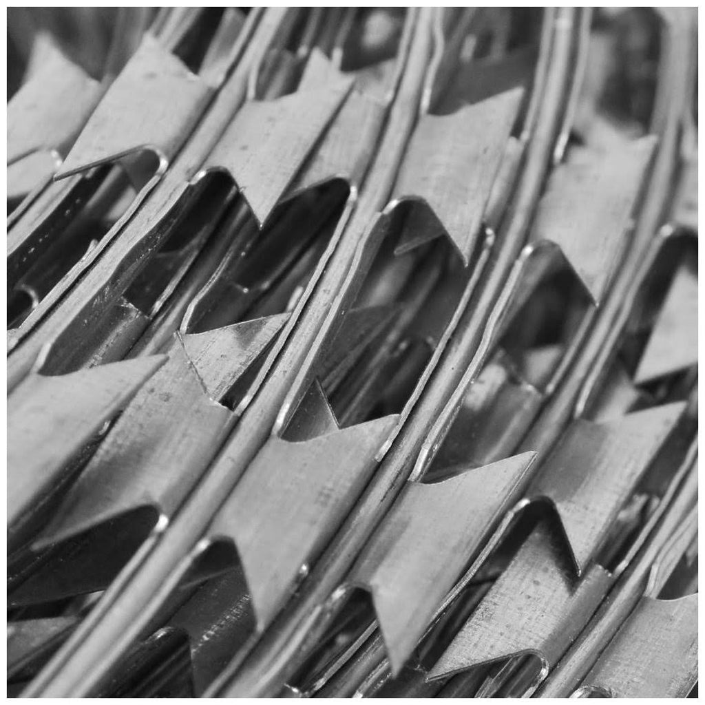 Galvanized Steel Razor Wire Helical Roll 2 Packs N160