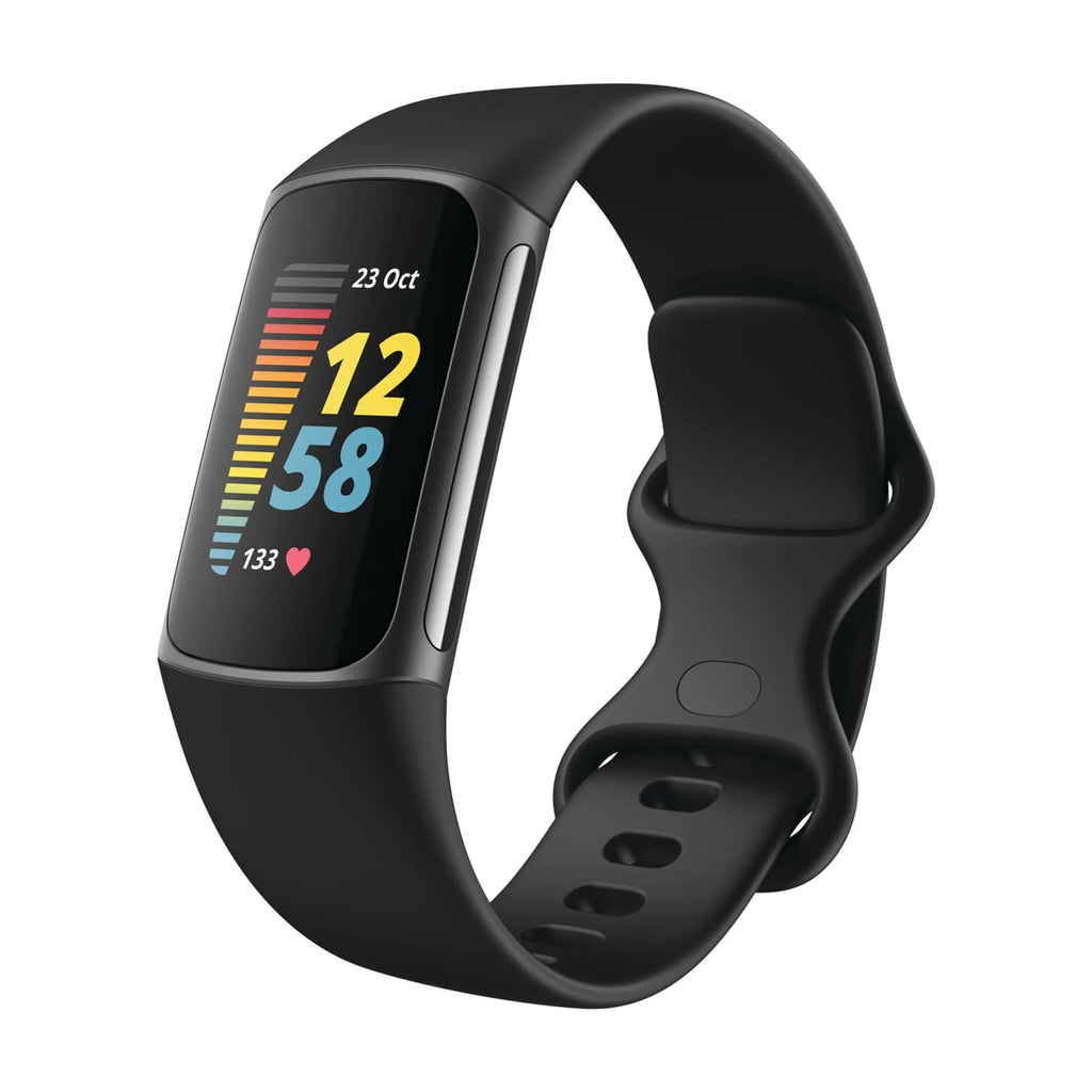 Black/Graphite Stainless Steel Fitness Tracker B900968