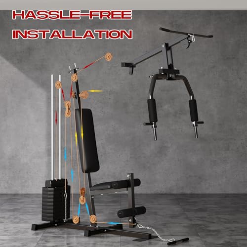 Full Body Workout Station with 100LBS Weight Stack F3706