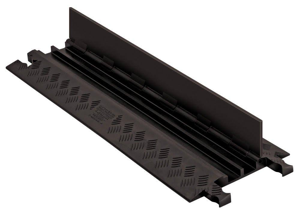 Black 2 Channel Cable Protector J592949