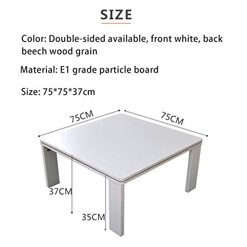 75cm Square Kotatsu Table with Futon Carpet Heater H565