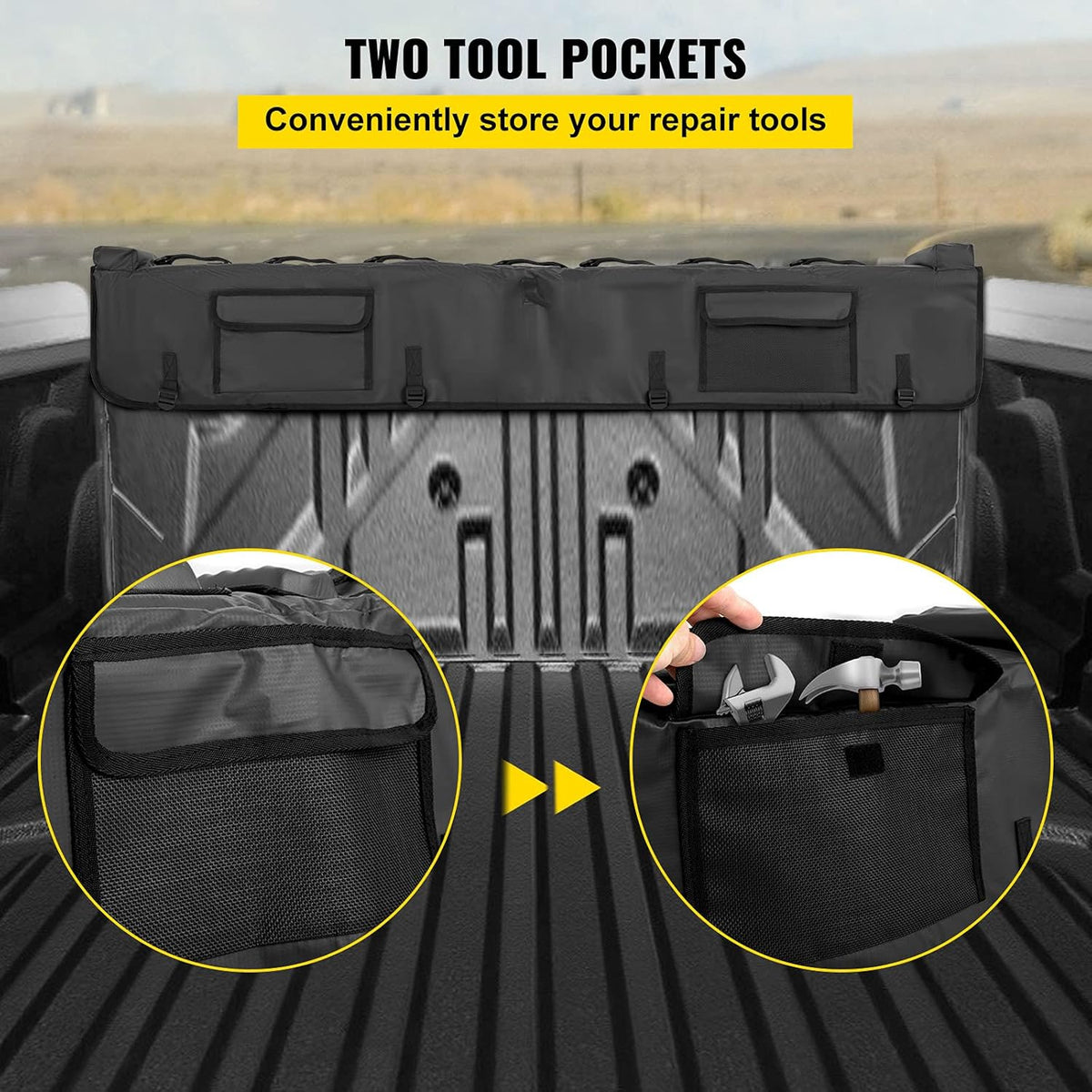 Tailgate Pad for Bikes, Carries up to 7 Mountain Bikes, Pack of 2 G710