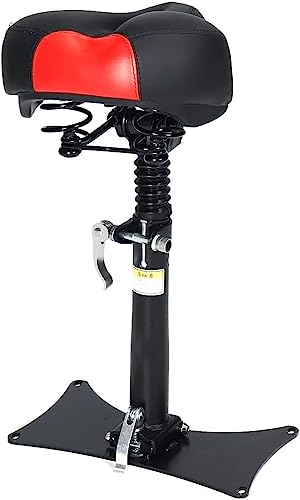 Electric Scooter Seat Height Adjustable Leather Saddle Foldable Removable C641434