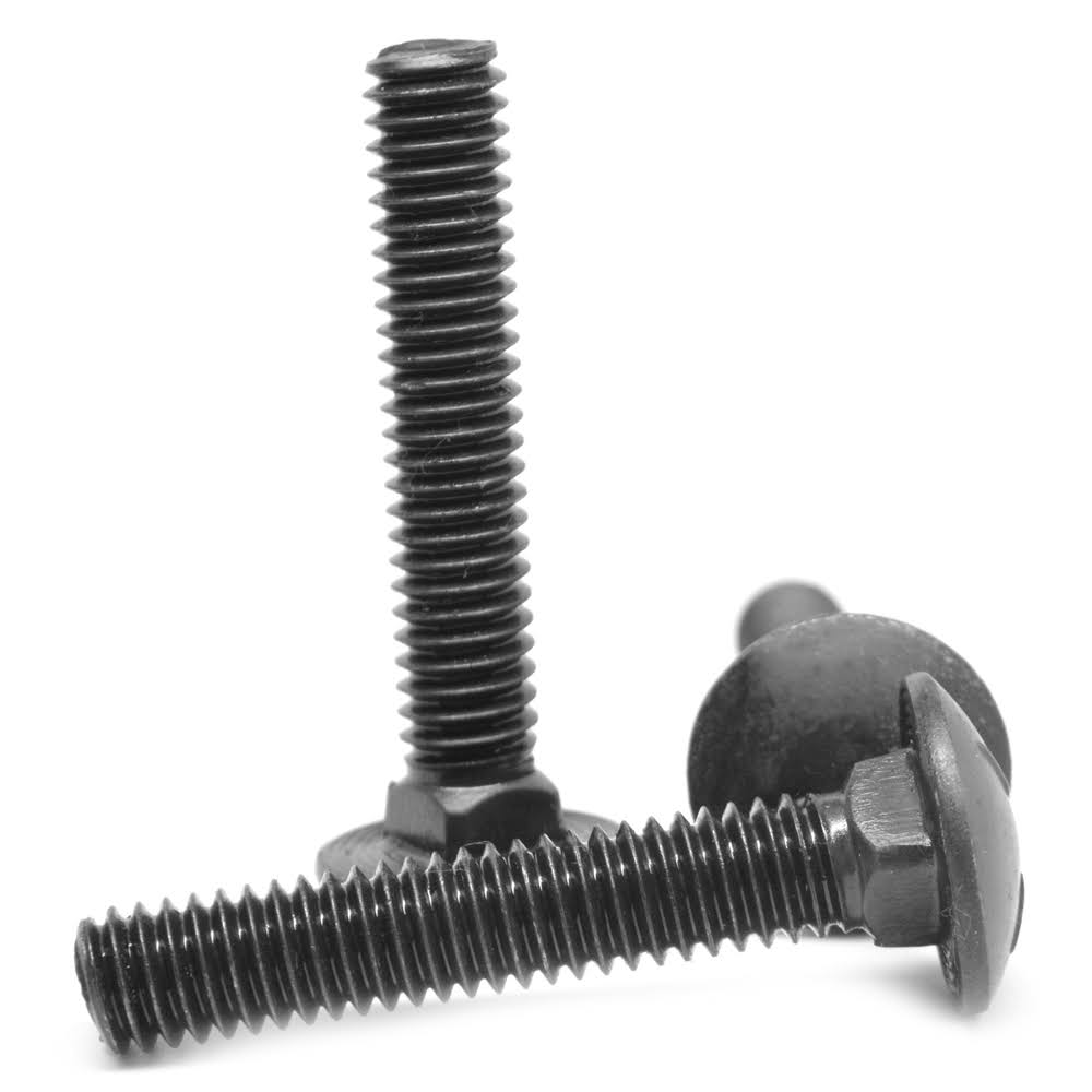 1/2x22-13 x 2 3/4x22 Grade 5 Coarse Thread Carriage Bolt Black Oxide I2928