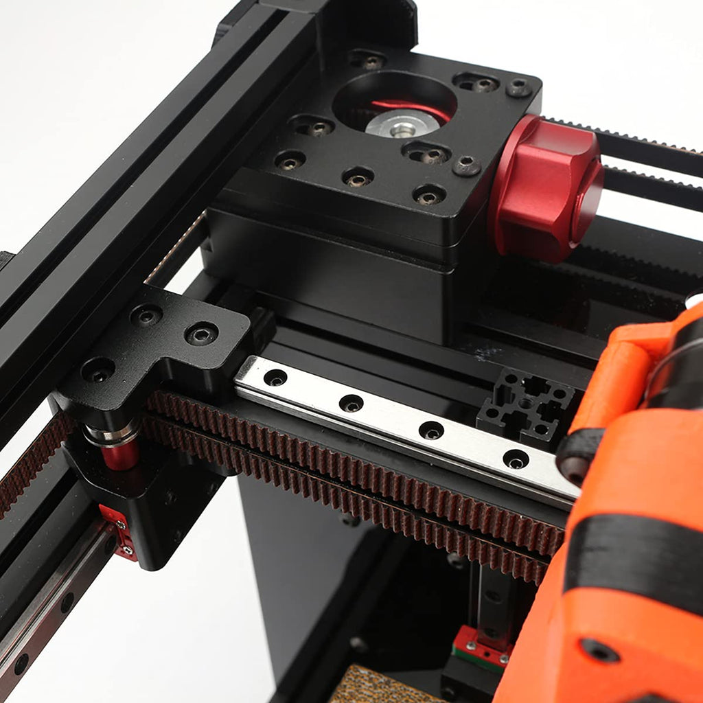3D Printer Aluminum Alloy Frame CNC Kit Black Red I4713