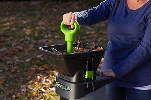 15-Amp Corded Electric Chipper with Collection Bin T474