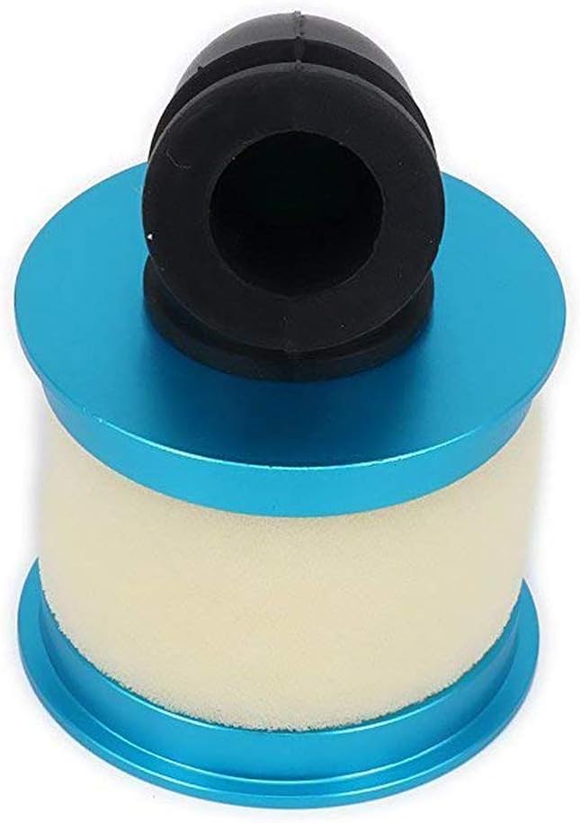 Blue Aluminum Capped Air Filter Element Sponge for RC Nitro Truck Buggy M9990