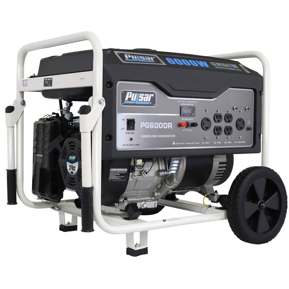 6,000 Peak Watt Gas-Powered Portable Generator I360