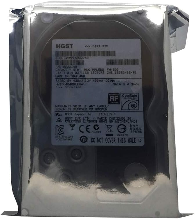 4TB 3.5in SATA Internal Hard Drive Pack of 2 J2702