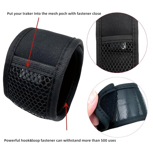Soft Adjustable Wear Ankle Strap Band with Mesh Pouch B374