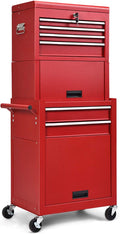 6 Drawer Rolling Tool Chest Storage Cabinet with Wheels G3550