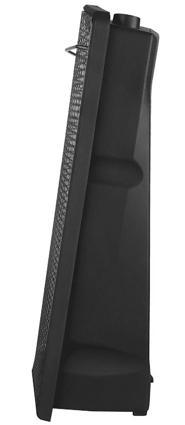 Black 1500W Quartz Electric Space Heater W892368