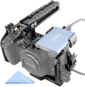 Video Camera Cage Kit with Top Handle SSD Mount HDMI Cable Clamp D782