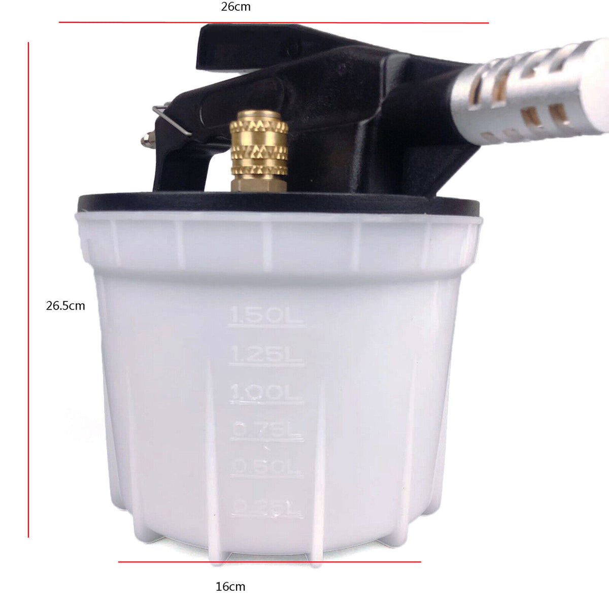 Pneumatic Auto Vacuum Brake Fluid Bleeder Extractor Pump Tool Kit 2L D700016
