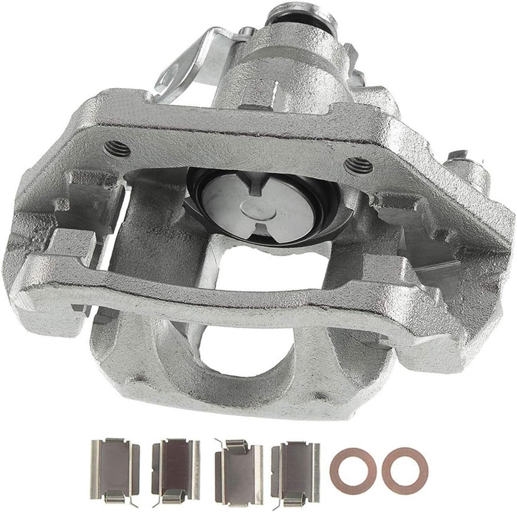 Disc Brake Caliper Assembly with Bracket Rear Left Driver Side H174131