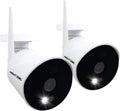 1080p HD Wi-Fi Indoor/Outdoor Camera with Night Vision, 2-Way Audio, 2-Pack O638