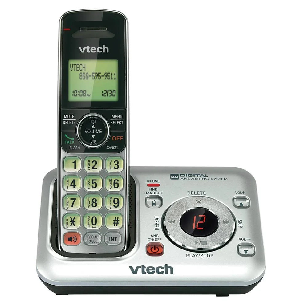 2 Handset Cordless Landline Phone K6565