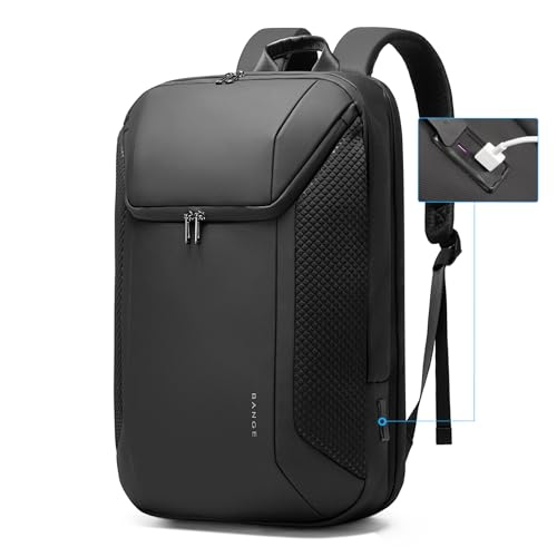 Men's Laptop Backpack Fits 15.6 Inch Notebook with USB3.0 Fast Charging Port H552