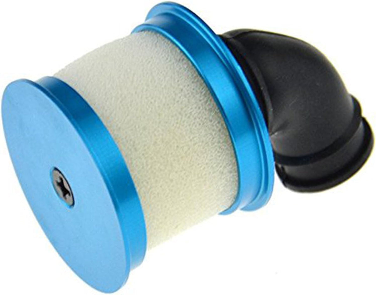 Blue Aluminum Capped Air Filter Element Sponge for RC Nitro Truck Buggy M9990