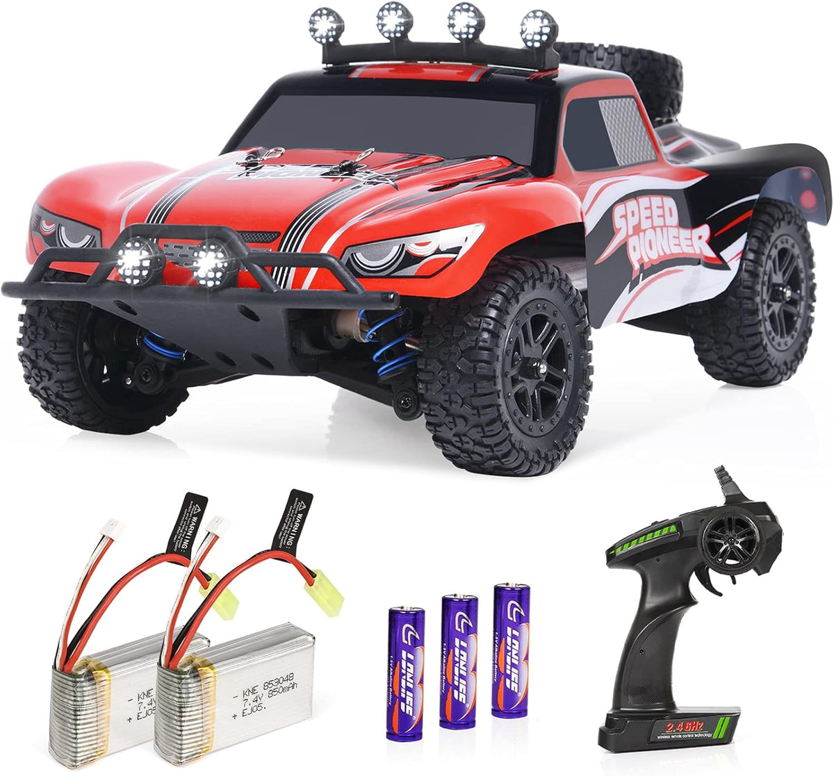 1/18 Scale 4WD Off-Road RC Monster Truck W6524