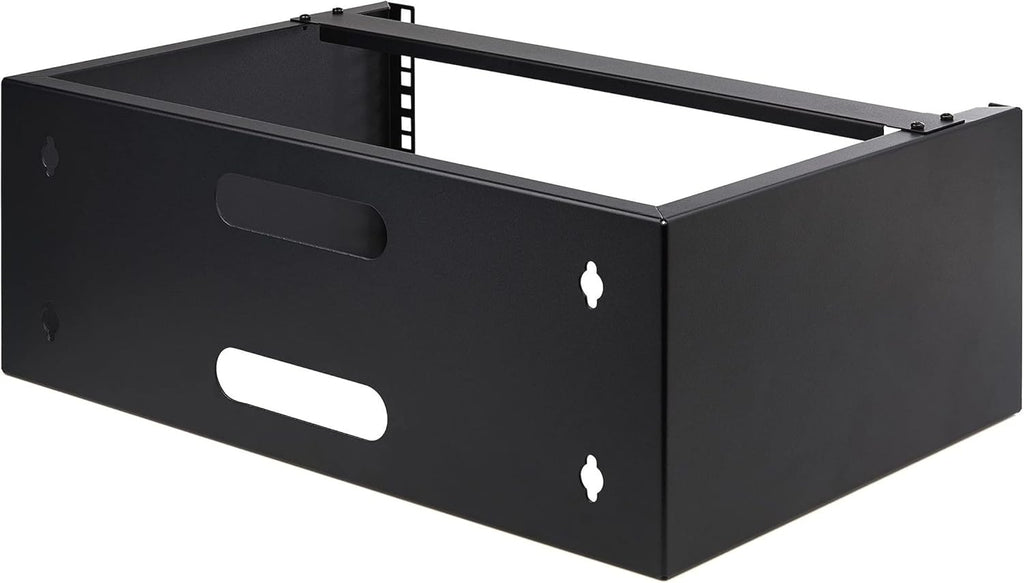 4U Wall Mount Network Rack 14 Inch Deep 19" Patch Panel Bracket Black H51720