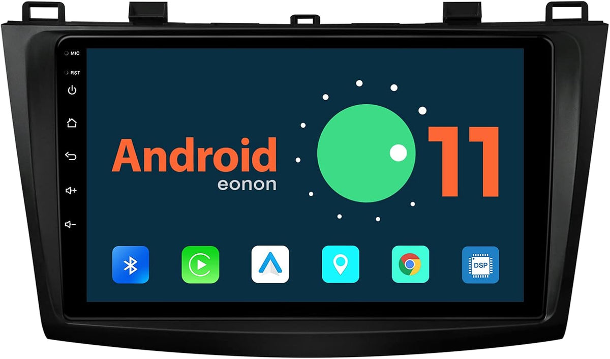 Android 11 Car Stereo, 9 Inch Single Din Car Radio with CarPlay & Android Auto A884532