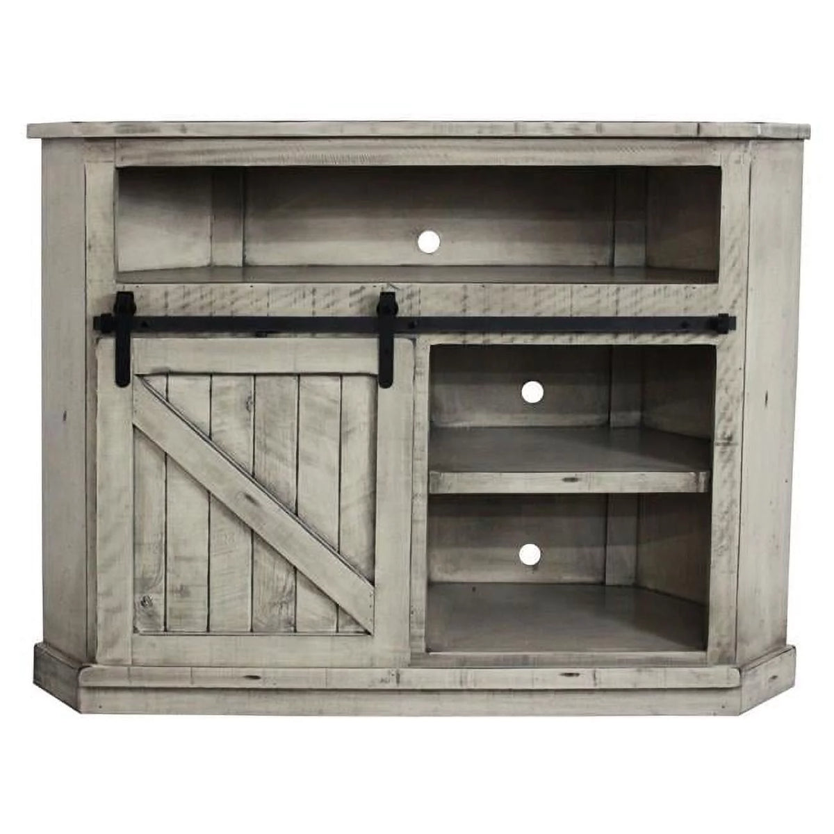 Rustic Corner TV Cart N58992