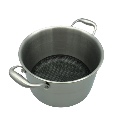24cm Hybrid Stock Pot with Glass Lid N572