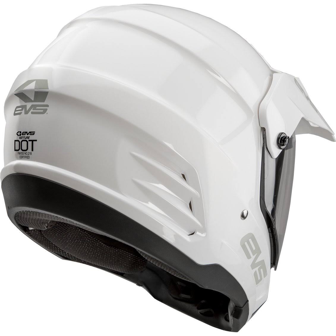 Matte Black Dual Sport Helmet T9822