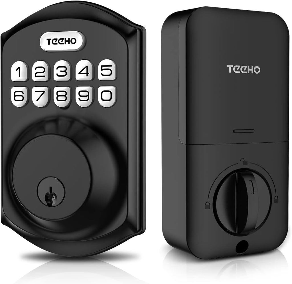 Oil-Rubbed Bronze Keyless Entry Deadbolt with Keypad, Pack of 2 C341781