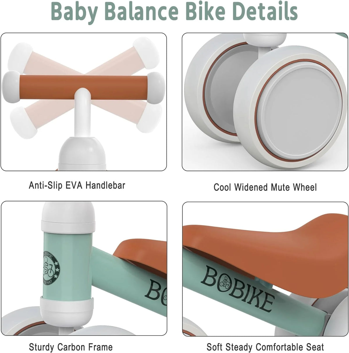Baby Balance Bike Pink J6250
