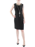 Sleeveless Knee-Length Shift Dress L7769