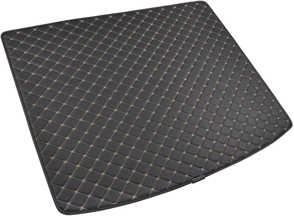 Luxury Padded PU Leather Trunk Mat Cargo Liner for Ford Escape Pack of 2 R2413
