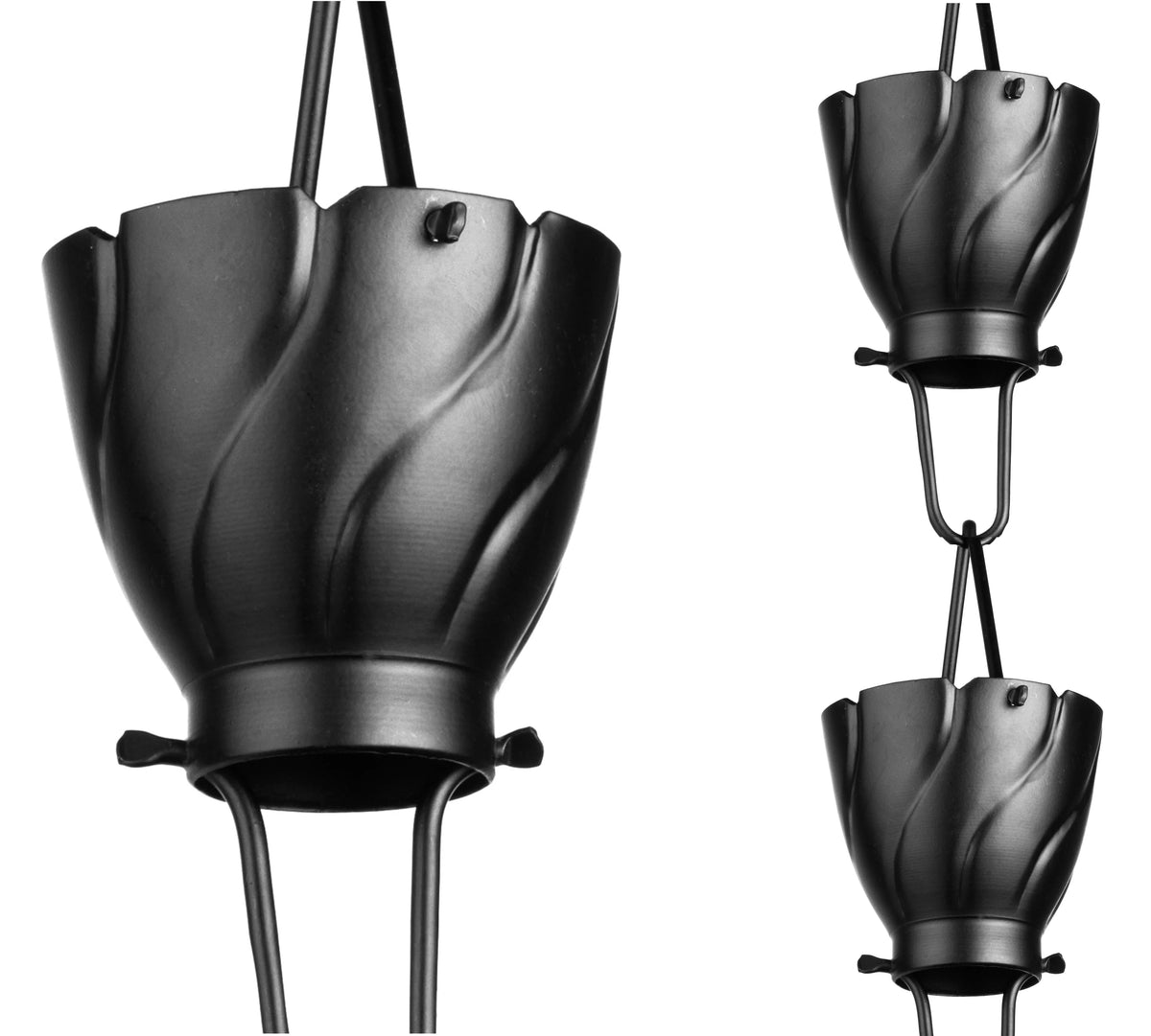 Aluminum Rain Chain Downspout 8.5 ft D689