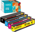 4-Pack Black Cyan Magenta Yellow Ink Cartridge for Officejet Pro Printer W2545