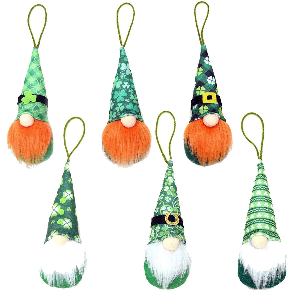 Handmade Gnome Doll Ornaments Set H4452