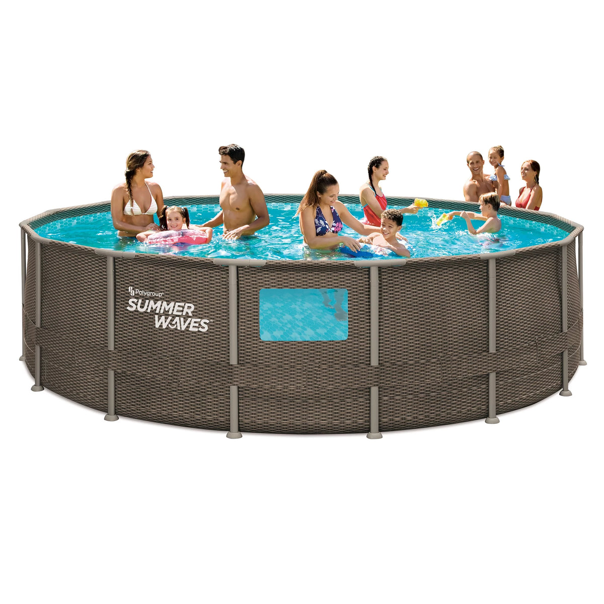 16 ft Round Frame Pool W5426