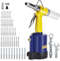 Pneumatic Air Riveter with 50pcs Open End Blind Rivet, Pack of 2 D72437