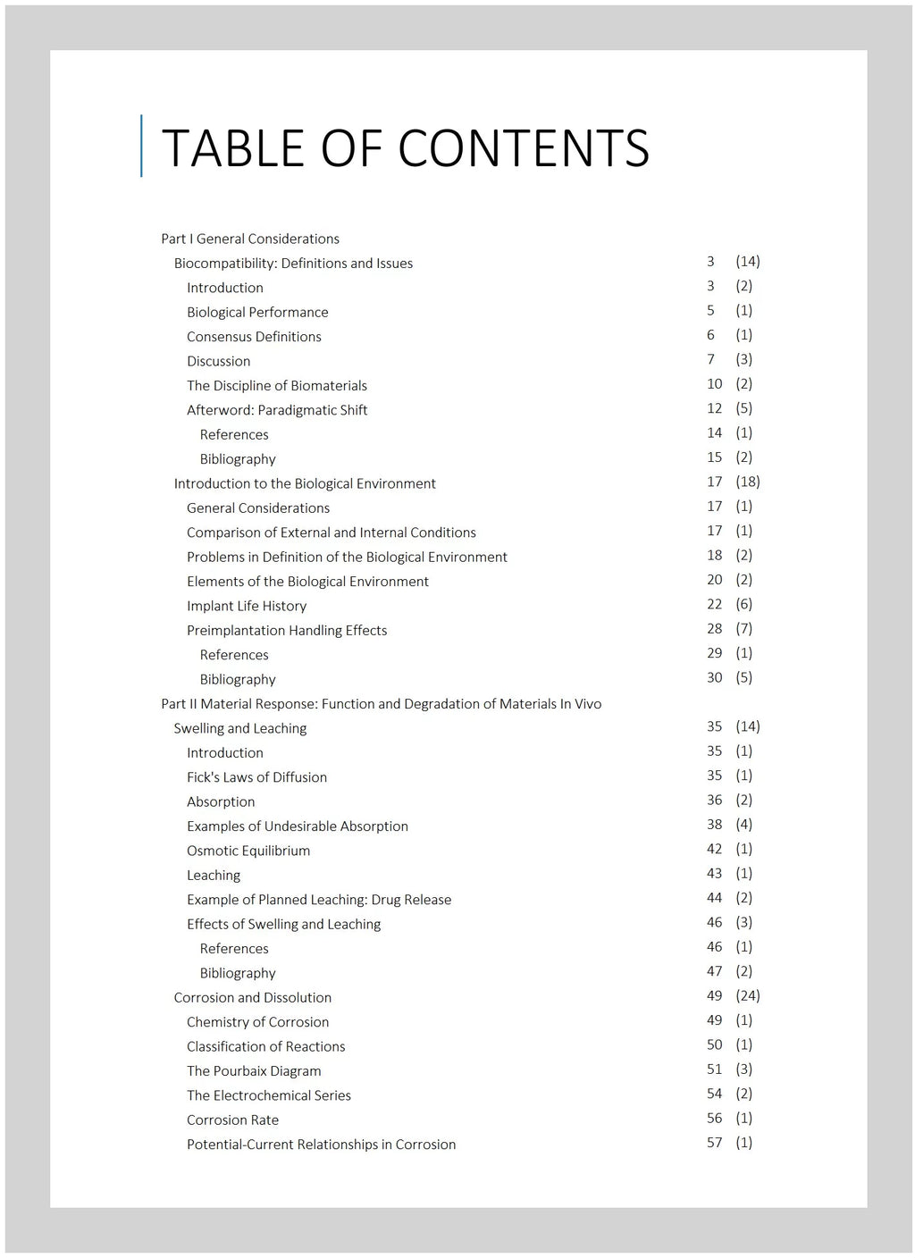Pre-owned Hardcover Biological Performance of Materials I4461