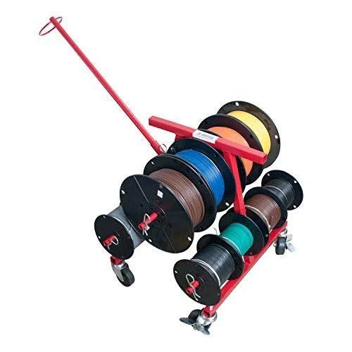 6 Spindle Portable Wire Caddy X6277
