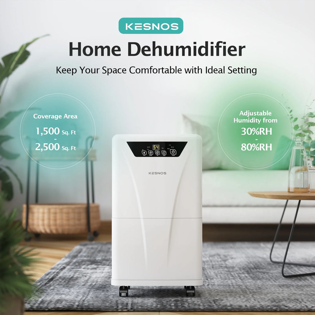 34 Pints Dehumidifier with Drain Hose L105