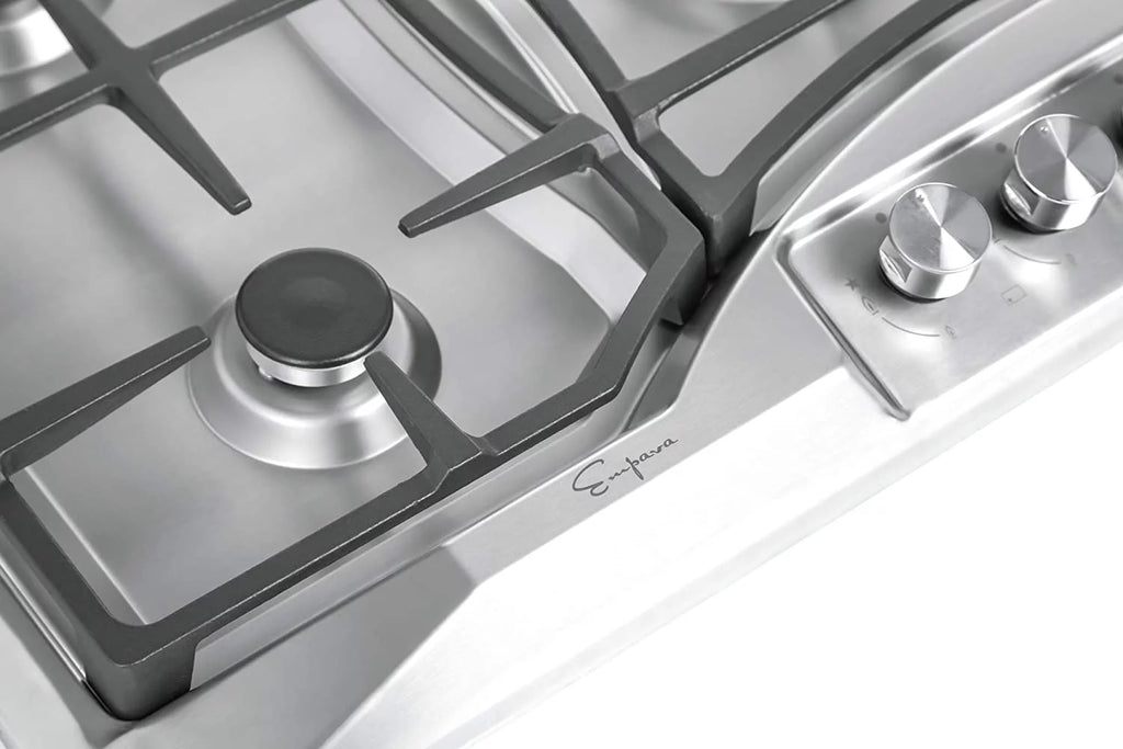 36 in. Gas Stove Cooktop 5 Sealed Burners NG/LPG Convertible Stainless Steel O509