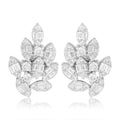 18k White Gold Diamond Stud Earrings E639250