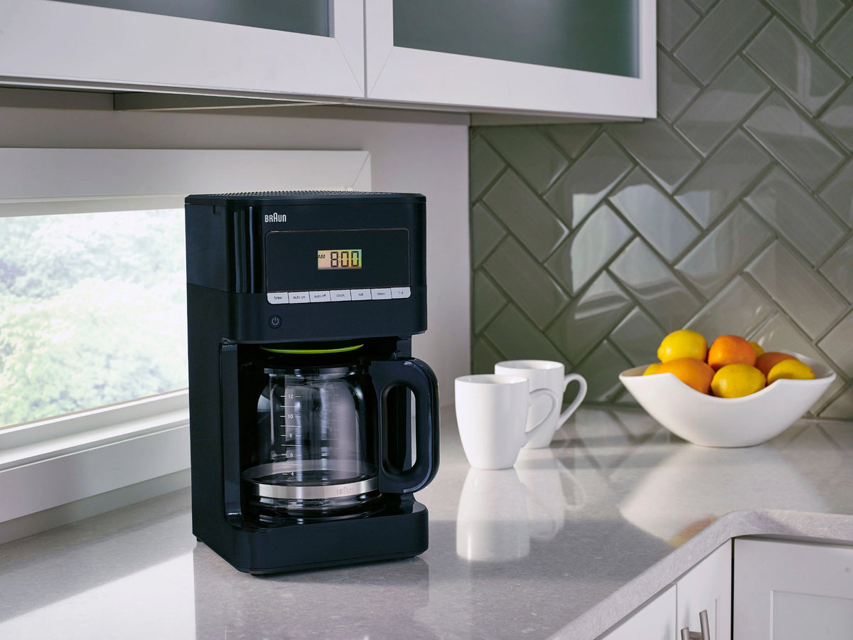 Black 12 Cup Drip Coffee Maker J790